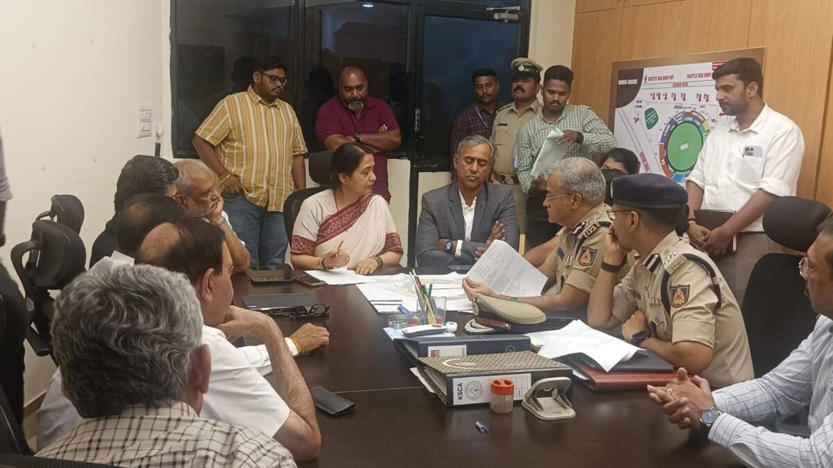 ನಾಳೆಯಿಂದ ಐಪಿಎಲ್ ಹಬ್ಬ: ಭದ್ರತೆ ಹಾಗೂ ಸಾರ್ವಜನಿಕ ಸೌಲಭ್ಯಗಳ ಕುರಿತು ಸರ್ಕಾರದ ಮುಖ್ಯ ಕಾರ್ಯದರ್ಶಿಗಳ ಮಹತ್ವದ ಸಭೆ