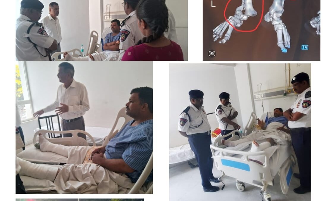 ಕರ್ತವ್ಯನಿರತ ಟ್ರಾಫಿಕ್ ವಾರ್ಡನ್‌ಗೆ ಅಪಘಾತ: ಆರ್ಥಿಕ ಸಂಕಷ್ಟದಲ್ಲಿ ಕುಟುಂಬ – ನೆರವಿಗಾಗಿ ಮೊರೆ