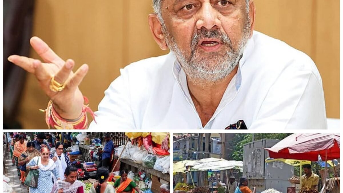 ಬೆಂಗಳೂರು: ಮುಖ್ಯ ರಸ್ತೆಗಳಲ್ಲಿ ಬೀದಿಬದಿ ವ್ಯಾಪಾರಕ್ಕೆ ಬ್ರೇಕ್; ಪಾದಚಾರಿ ಮಾರ್ಗಕ್ಕೆ ಹೊಸ ನೀತಿ ಜಾರಿ – ಡಿ.ಕೆ. ಶಿವಕುಮಾರ್