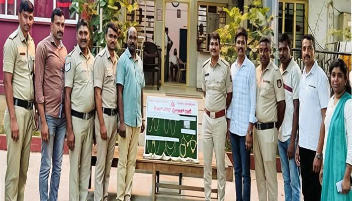 ಕೆ.ಆರ್.ನಗರ: ಒಂಟಿ ಮಹಿಳೆಯರೇ ಈ ಖದೀಮರ ಟಾರ್ಗೆಟ್; ಮೂವರು ಕತರ್ನಾಕ್ ಸರಗಳ್ಳರ ಬಂಧನ, ₹21 ಲಕ್ಷ ಮೌಲ್ಯದ ಚಿನ್ನ ವಶ!