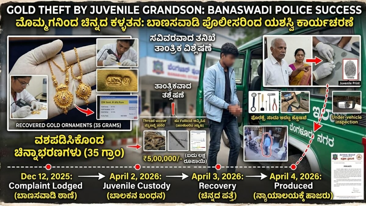 ಬದುಕಿನ ಬಣ್ಣ ಬದಲಾಯಿಸದ ಬಾಲಕ, ಕಾನೂನು ಸಂಘರ್ಷದಲ್ಲಿದ್ದ ಮೊಮ್ಮಗನಿಂದಲೇ ಕಳ್ಳತನ, ಬಾಲ ಮಂಡಳಿಯಿಂದ ಬಾಡಿ ವಾರೆಂಟ್; ಮತ್ತೆ ರಿಟರ್ನ್