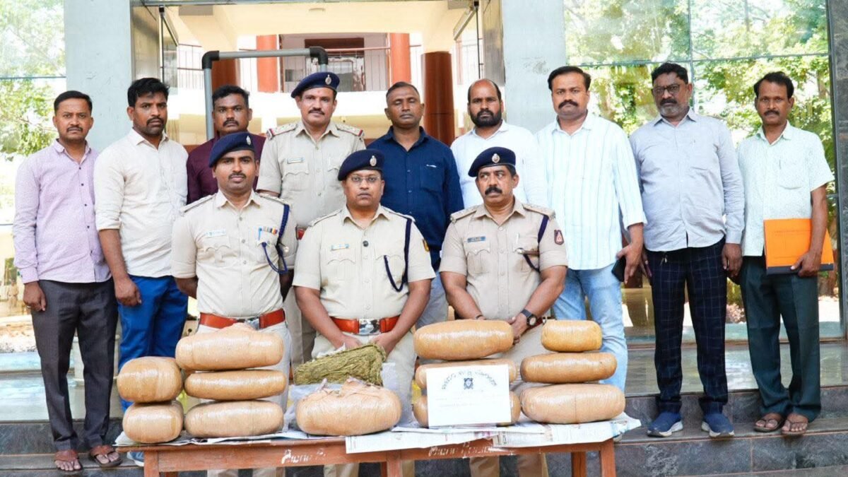 ಬೀದರ್ ಪೊಲೀಸರ ಭರ್ಜರಿ ಕಾರ್ಯಾಚರಣೆ: ಸುಮಾರು 19.23 ಲಕ್ಷ ಮೌಲ್ಯದ 38 ಕೆಜಿ ಗಾಂಜಾ ಜಪ್ತಿ, ಇಬ್ಬರು ಆರೋಪಿಗಳ ಗಡಿಪಾರಿಗೆ ಸಿದ್ಧತೆ!