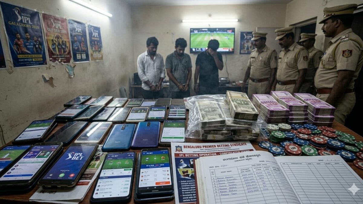 ಬೆಟ್ಟಿಂಗ್ ದಂಧೆಯ ಕಿಂಗ್‌ಪಿನ್‌ಗಳಿಗೆ ಬಿತ್ತು ಬಿಗಿ ಪೆಟ್ಟು, ಪೊಲೀಸ್ ಕಮಿಷನರ್ ಮಾರ್ಗದರ್ಶನದಲ್ಲಿ ಸಿಸಿಬಿ ಇಳಿದಿತ್ತು ದಿಟ್ಟ ಹೆಜ್ಜೆ ಇಟ್ಟು, ಕೋಟಿ ಕೋಟಿ ಮೌಲ್ಯದ ಚಿಪ್ಸ್ ಹಾಗೂ ನಗದು ಹಣವಾಯಿತು ಜಪ್ತು