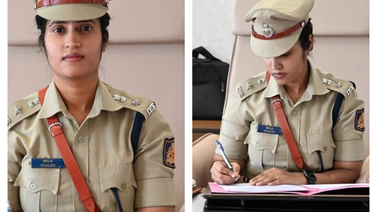 ಕಲಬುರಗಿ: ನಗರದ ಕಾನೂನು ಮತ್ತು ಸುವ್ಯವಸ್ಥೆ ವಿಭಾಗದ ನೂತನ ಡಿಸಿಪಿಯಾಗಿ ಶಾಲೂ ಐಪಿಎಸ್ ಅಧಿಕಾರ ಸ್ವೀಕಾರ