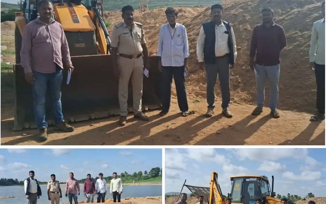 ತುಂಗಭದ್ರಾ ತೀರದಲ್ಲಿ ಭಾರಿ ಮರಳು ಮಾಫಿಯಾ ಬಯಲು: ಲೋಕಾಯುಕ್ತ ದಾಳಿಯಲ್ಲಿ 17,779 ಮೆಟ್ರಿಕ್ ಟನ್ ಮರಳು ಜಪ್ತಿ, 13ಕ್ಕೂ ಹೆಚ್ಚು ಮಂದಿ ವಿರುದ್ಧ ಎಫ್‌ಐಆರ್!