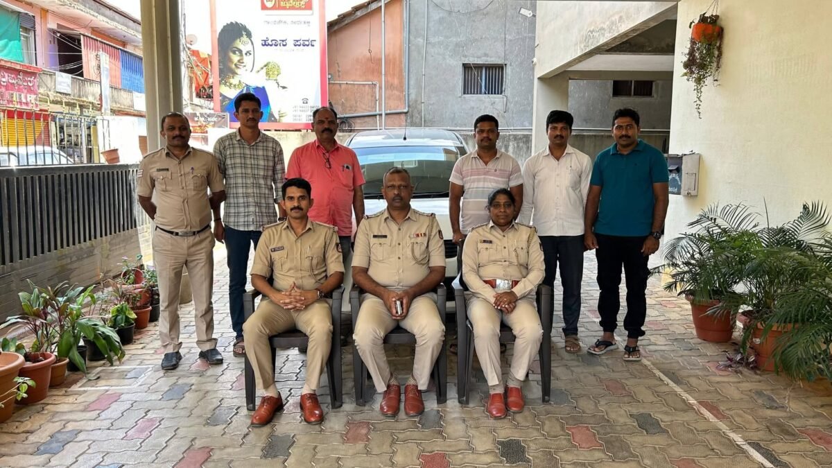 ಶಿವಮೊಗ್ಗ: ತೀರ್ಥಹಳ್ಳಿ ಸಮೀಪ ದನ ಕಳ್ಳತನಕ್ಕೆ ಯತ್ನಿಸಿದ ಇಬ್ಬರು ಖದೀಮರು ಪೊಲೀಸರ ಬಲೆಗೆ; ಕಾರು ವಶ!
