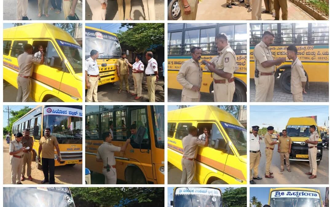 ದಾವಣಗೆರೆ: ಶಾಲಾ-ಕಾಲೇಜು ವಾಹನಗಳ ಚಾಲಕರಿಗೆ ‘ಡ್ರಂಕ್ ಅಂಡ್ ಡ್ರೈವ್’ ಶಾಕ್; ಜಿಲ್ಲಾದ್ಯಂತ ಪೊಲೀಸ್ ಇಲಾಖೆಯಿಂದ ದಿಢೀರ್ ತಪಾಸಣೆ!