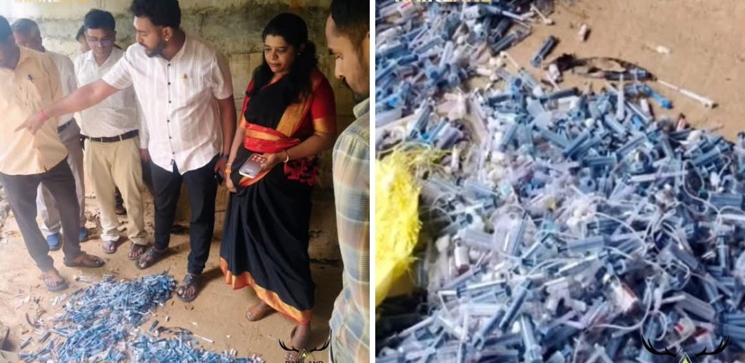 ನೆಲಮಂಗಲ: ಕೆರೆಯಲ್ಲಿ ಮೆಡಿಕಲ್ ವೇಸ್ಟ್ ರಾಶಿ; ಸಚಿವ ಈಶ್ವರ ಖಂಡ್ರೆ ಕಟ್ಟುನಿಟ್ಟಿನ ಸೂಚನೆ ಬೆನ್ನಲ್ಲೇ ಖಾಸಗಿ ವೈದ್ಯರ ಮೇಲೆ FIR!
