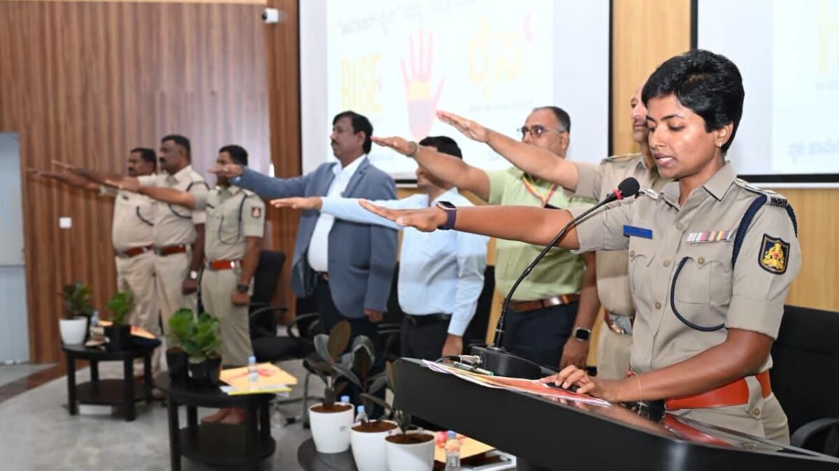 ಹಾವೇರಿ ಜಿಲ್ಲಾ ಪೊಲೀಸ್ ಜಾಗೃತಿ: “ಡ್ರಗ್ಸ್ ಮುಕ್ತ ಕರ್ನಾಟಕ – ಆಪರೇಷನ್ ರೈಸ್” ಹಾಗೂ “ಬೇಡ ಬ್ರೋ” ಅಭಿಯಾನಕ್ಕೆ ಚಾಲನೆ