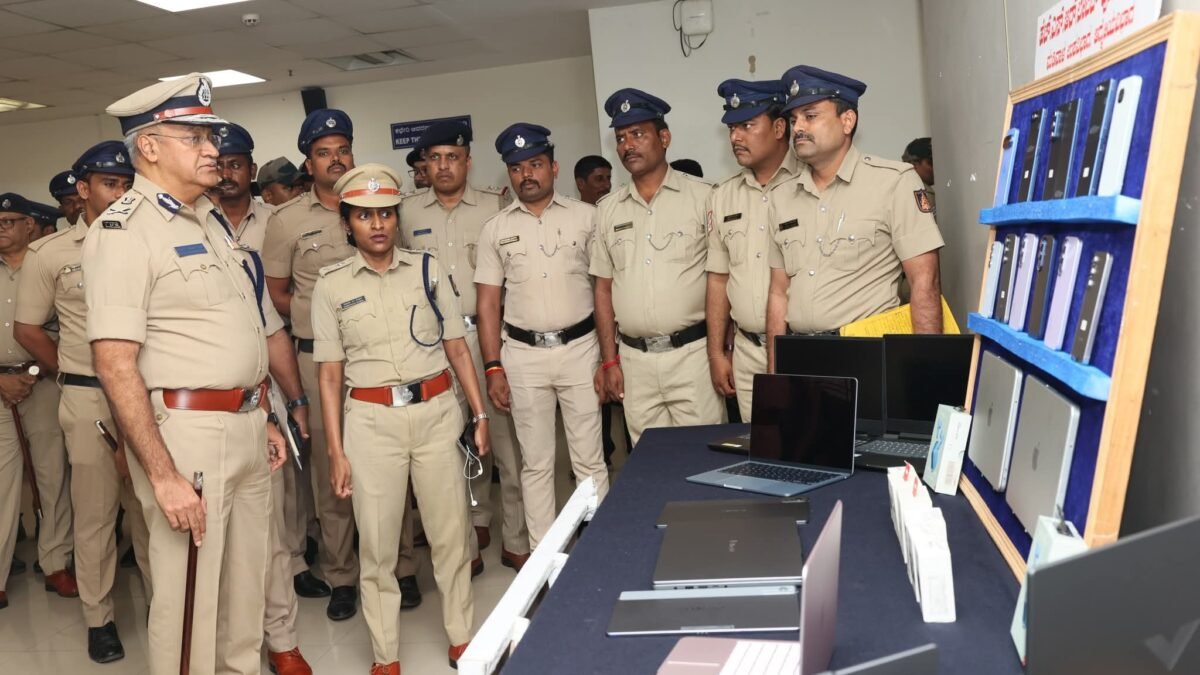 ಎಲೆಕ್ಟ್ರಾನಿಕ್ ಮಳಿಗೆಯಲ್ಲಿ ಕಳವು: ಹೊರರಾಜ್ಯದ ಆರೋಪಿ ಬಂಧನ – ₹20 ಲಕ್ಷ ಮೌಲ್ಯದ ಲ್ಯಾಪ್‌ಟಾಪ್, ಮೊಬೈಲ್ ವಶ
