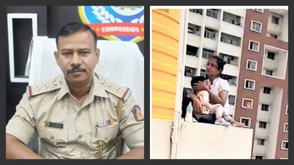 ಹುಳಿಮಾವು ಪೊಲೀಸರ ಸಾಹಸಮಯ ಕಾರ್ಯಾಚರಣೆ: 5ನೇ ಮಹಡಿಯಿಂದ ಮಗುವಿನೊಂದಿಗೆ ಜಿಗಿಯಲು ನಿಂತಿದ್ದ ತಾಯಿಯ ಸುರಕ್ಷಿತ ರಕ್ಷಣೆ!