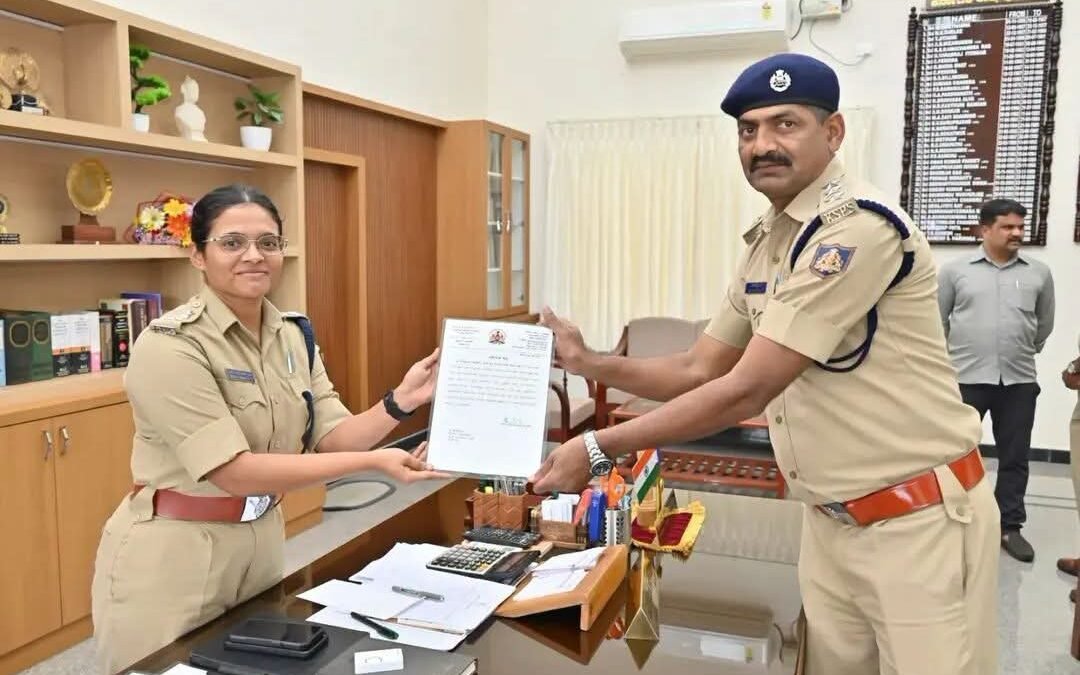 ಉತ್ತಮ ಸೇವೆಗೆ ಪೊಲೀಸ್ ವರಿಷ್ಠಾಧಿಕಾರಿಯಿಂದ ಡಿವೈಎಸ್ಪಿ ಐ.ಪಿ. ಮೇದಪ್ಪ ಅವರಿಗೆ ಪ್ರಶಂಸಾ ಪತ್ರ!
