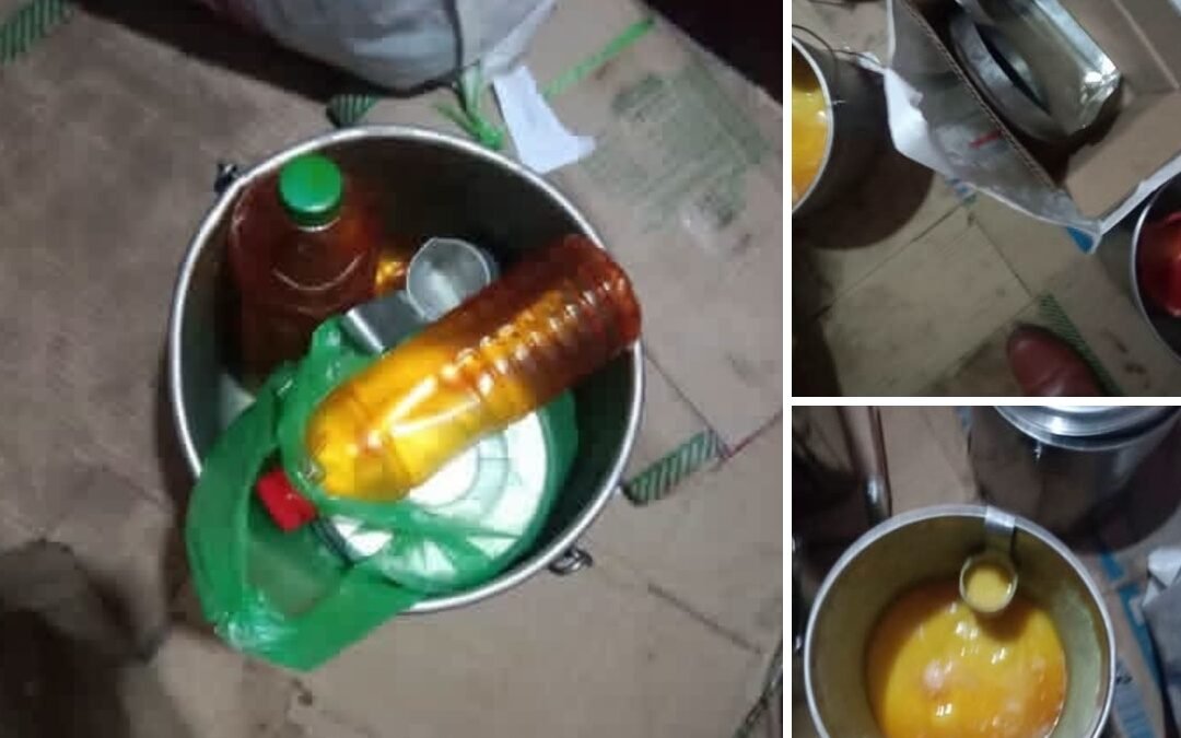ಚಿಕ್ಕಮಗಳೂರು: ನಕಲಿ ನಾಟಿ ತುಪ್ಪ ತಯಾರಿಕಾ ಜಾಲ ಪತ್ತೆ — ಆಹಾರ ಇಲಾಖೆ ದಾಳಿ