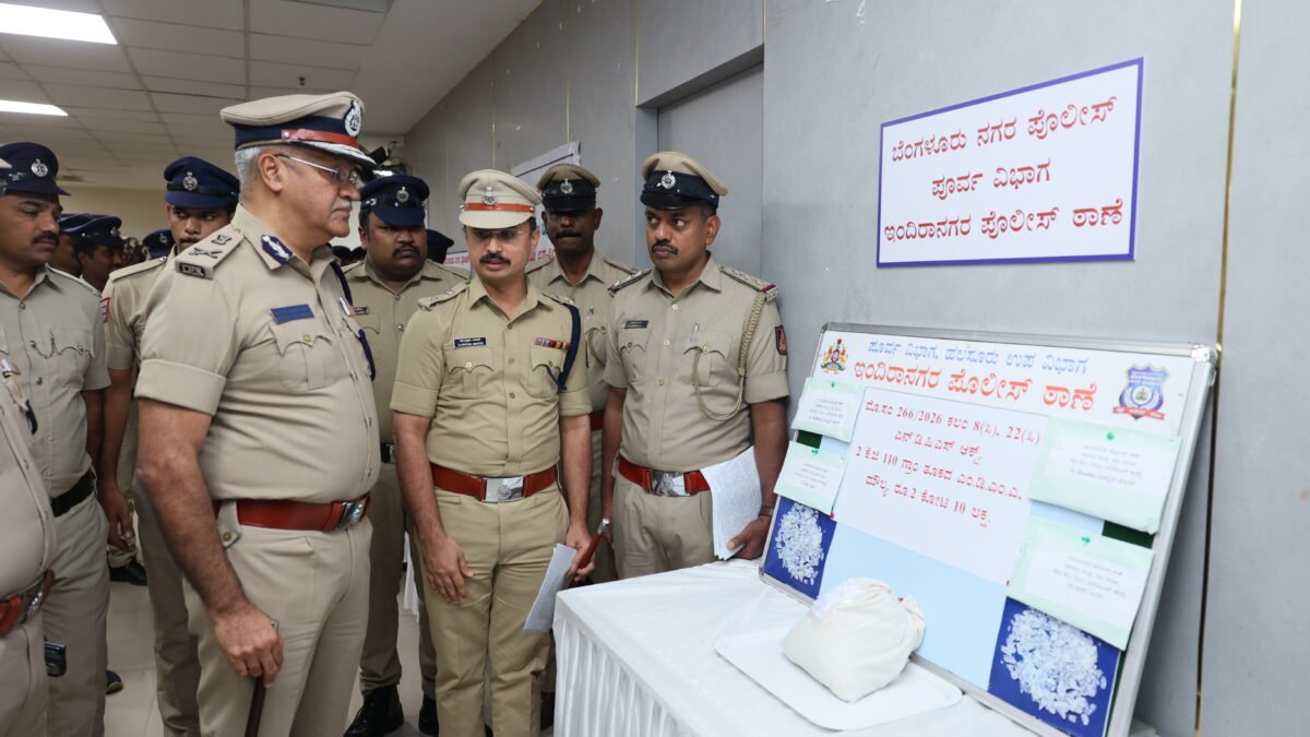 ಬೆಂಗಳೂರು: ನಾಲ್ಕು ಠಾಣೆಗಳ ಪೊಲೀಸರ ಜಂಟಿ ಕಾರ್ಯಾಚರಣೆ; ₹12.11 ಕೋಟಿ ಮೌಲ್ಯದ ಡ್ರಗ್ಸ್ ವಶ, ವಿದೇಶಿಗ ಸೇರಿ 7 ಜನರ ಬಂಧನ