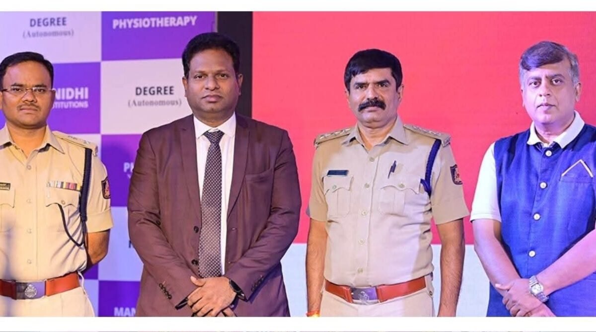 ಕೃಪಾನಿಧಿ ಕಾಲೇಜಿನಲ್ಲಿ ‘ಸ್ಟೂಡೆಂಟ್ ಪೊಲೀಸ್ ಮಾರ್ಷಲ್’ ಜಾಗೃತಿ ಕಾರ್ಯಕ್ರಮ—ಸುರಕ್ಷಿತ ಸಮಾಜ ನಿರ್ಮಾಣಕ್ಕೆ ಕಟಿಬದ್ಧರಾಗಲು ವಿದ್ಯಾರ್ಥಿಗಳಿಗೆ ಕರೆ!