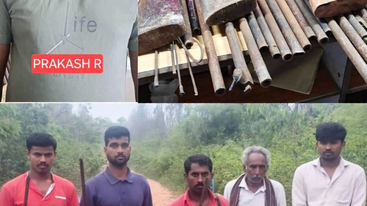 ಕೆ.ಜಿ.ಎಫ್‌: ಅಕ್ರಮ ಶಸ್ತ್ರಾಸ್ತ್ರ ಜಾಲದ ಮೇಲೆ ಪೊಲೀಸರ ಭರ್ಜರಿ ಕಾರ್ಯಾಚರಣೆ; 3 ನಾಡಬಂದೂಕು ಜಪ್ತಿ, 5 ಜನರ ಬಂಧನ